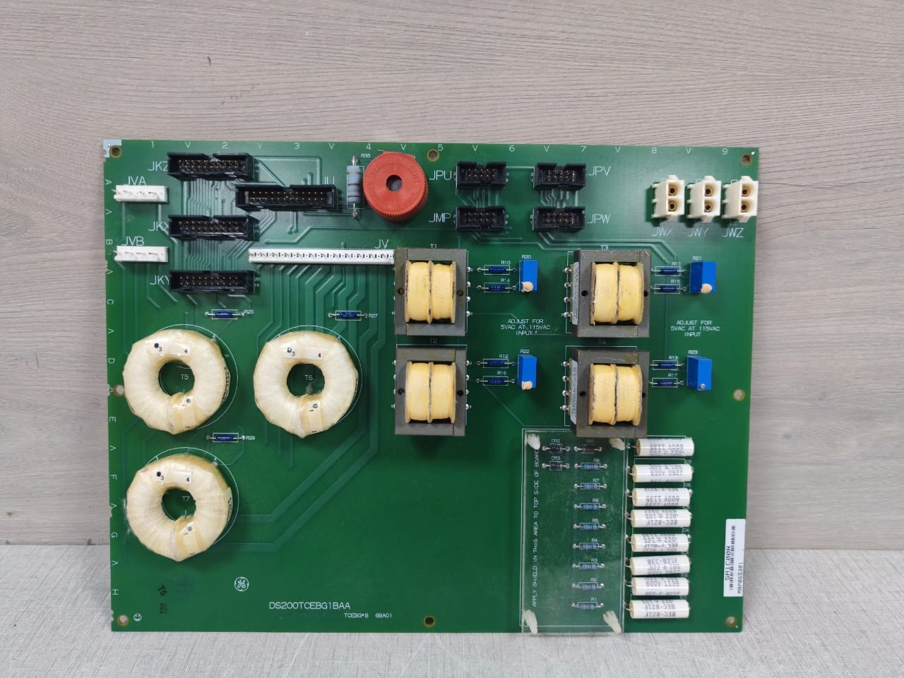 GE DS200TCEBG1BAA GE DS200TCEBG1BAA PROTECTIVE TERMINATION EXPANDER BOARD 2