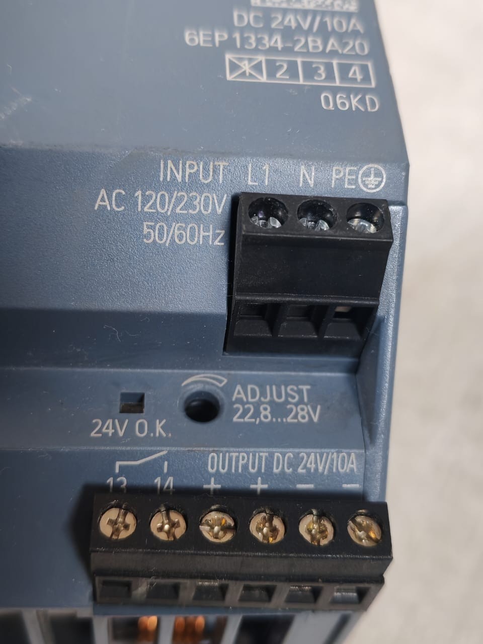 Siemens PSU100S Siemens SITOP PSU100S Power Supply 6EP1334-2BA20 10