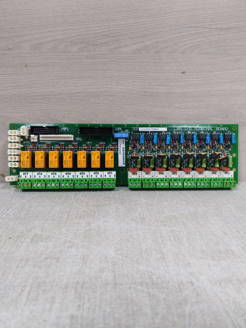 GENERAL ELECTRIC 531X307LTBAKG1 LAN I/O TERMINAL BOARD