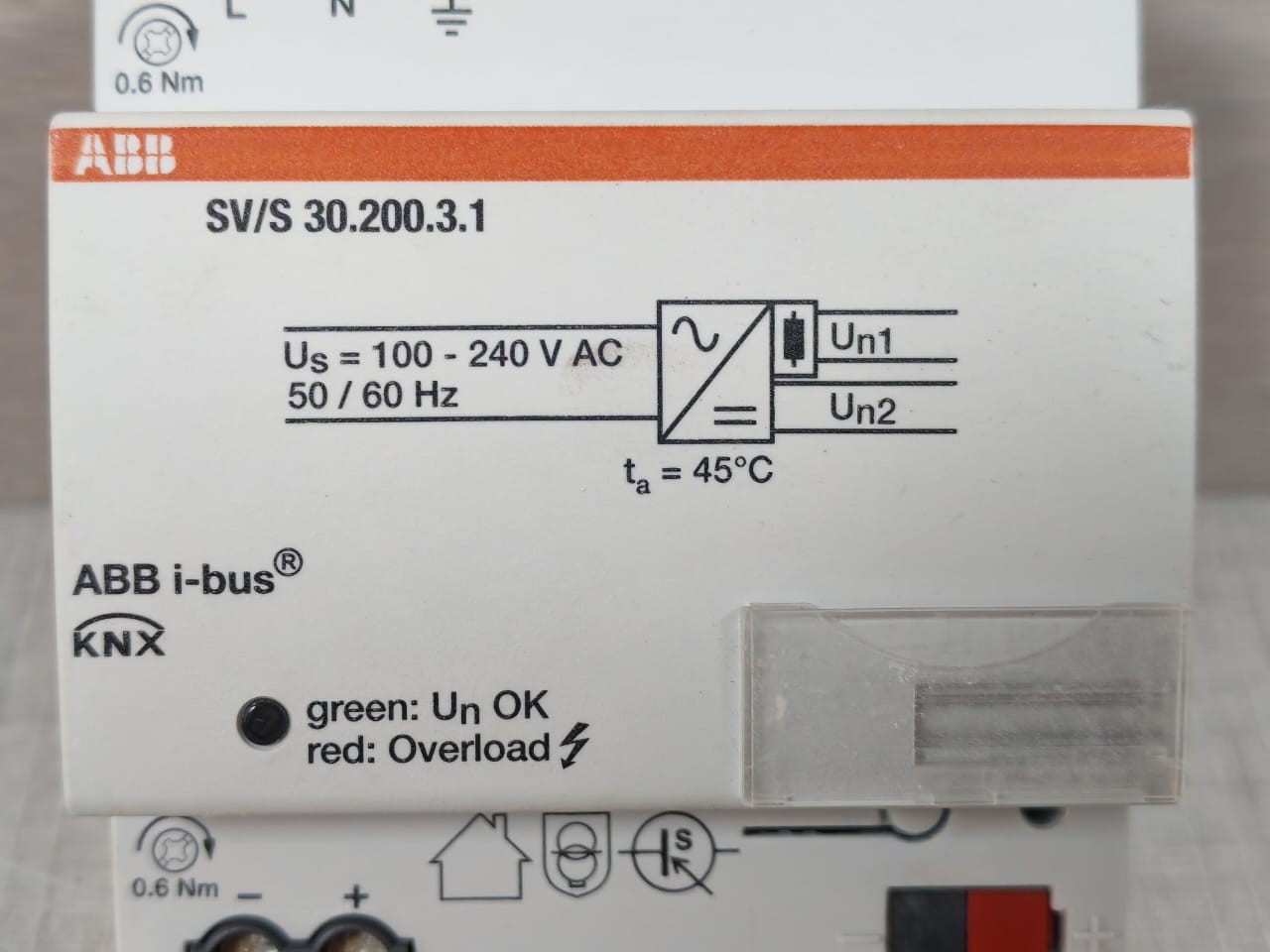 ABB S30.200.3.1 ABB SV/S30.200.3.1 2CDG1110238R0011 I-BUS KNX POWER SUPPLY - W/O ORIG. BOX 4