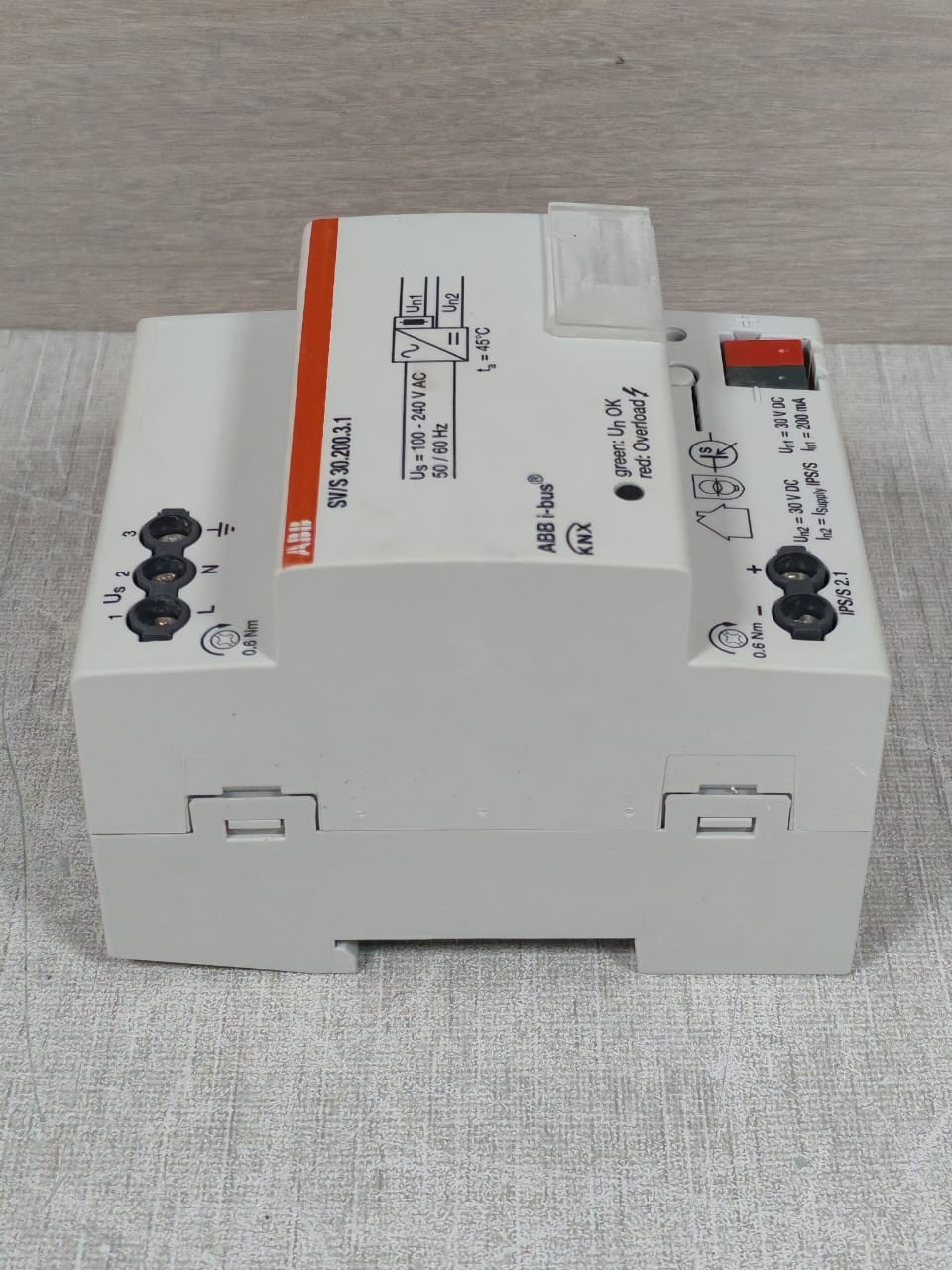 ABB S30.200.3.1 ABB SV/S30.200.3.1 2CDG1110238R0011 I-BUS KNX POWER SUPPLY - W/O ORIG. BOX 6