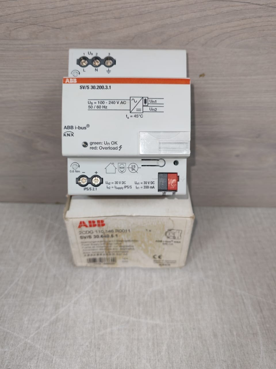 ABB SV/S30.200.3.1 2CDG1110238R0011 I-BUS KNX POWER SUPPLY - W/O ORIG. BOX