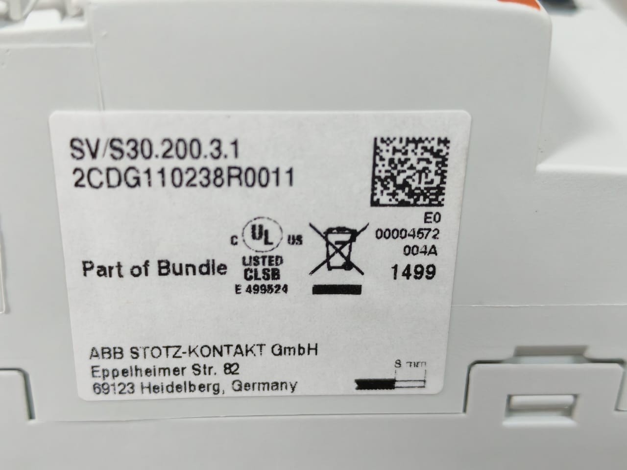 ABB S20.1.1 ABB HIL/S20.1.1 2CDG110237R0011 HOTEL IP LINK BUNDLE 10