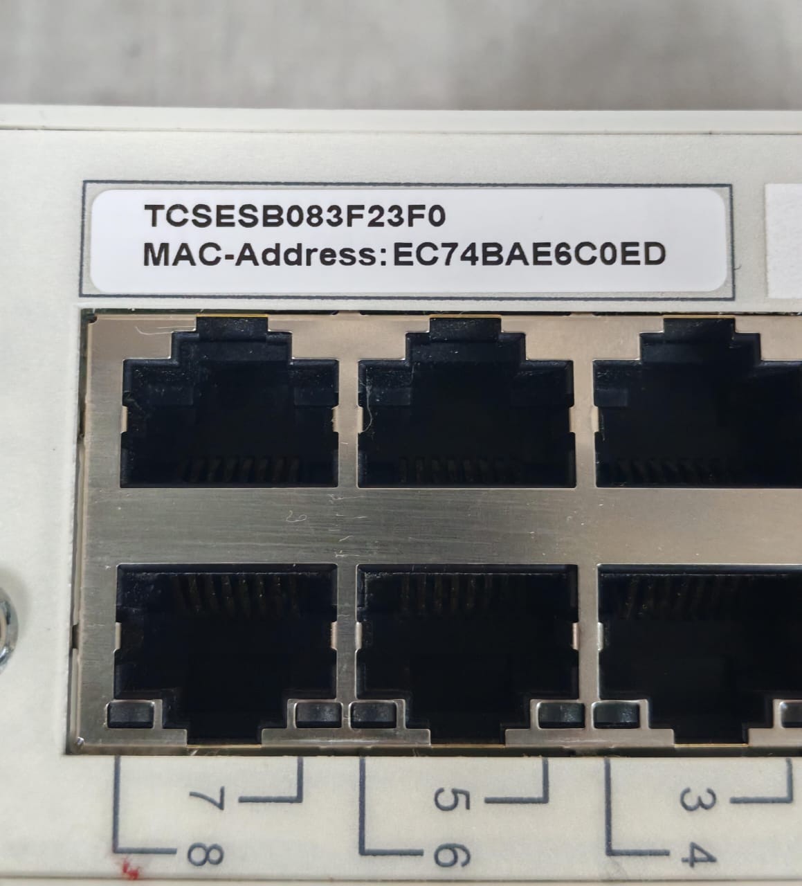 Schneider Electric TCSESB083F23F0 SCHNEIDER ELECTRIC TCSESB083F23F0 CONNEXIUM BASIC SWITCH 8TX 7
