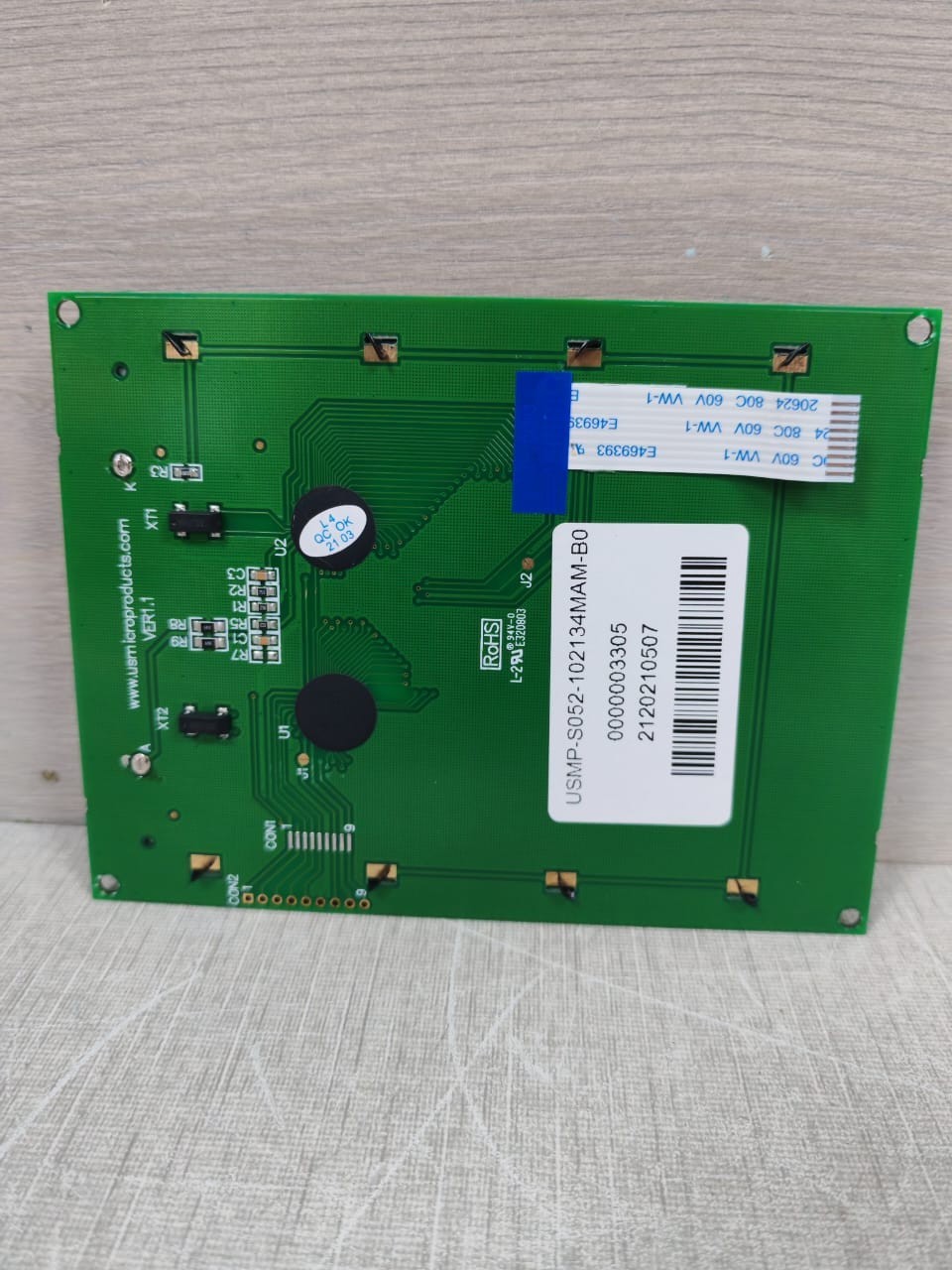 LCD S052-102134MAM-B0 USMP-S052-102134MAM-B0 LCD VER 1.1 6