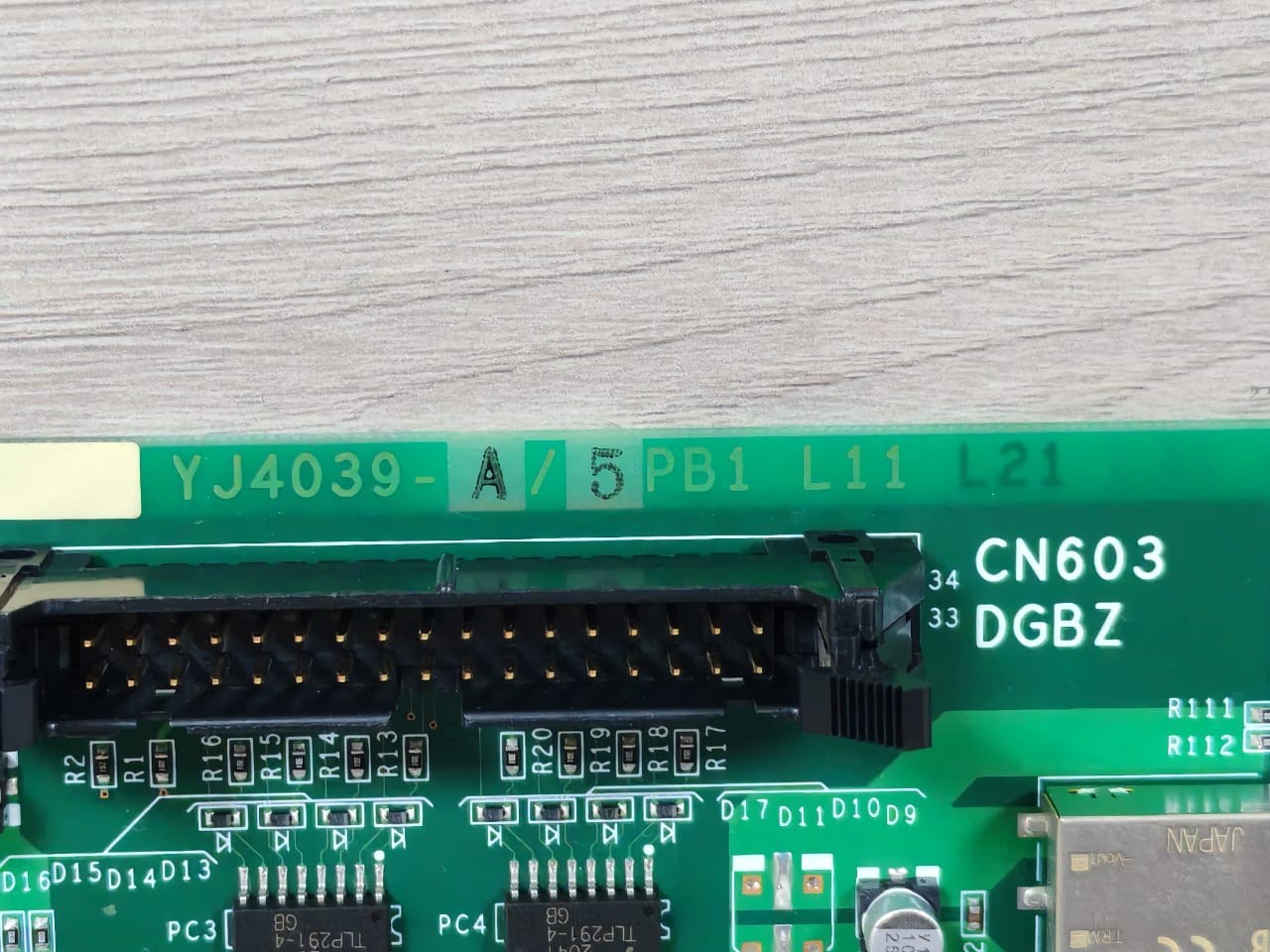 YJ4039-A/5PB1 YJ4039-A/5PB1 L11 L21 MPXP PCB Board 2