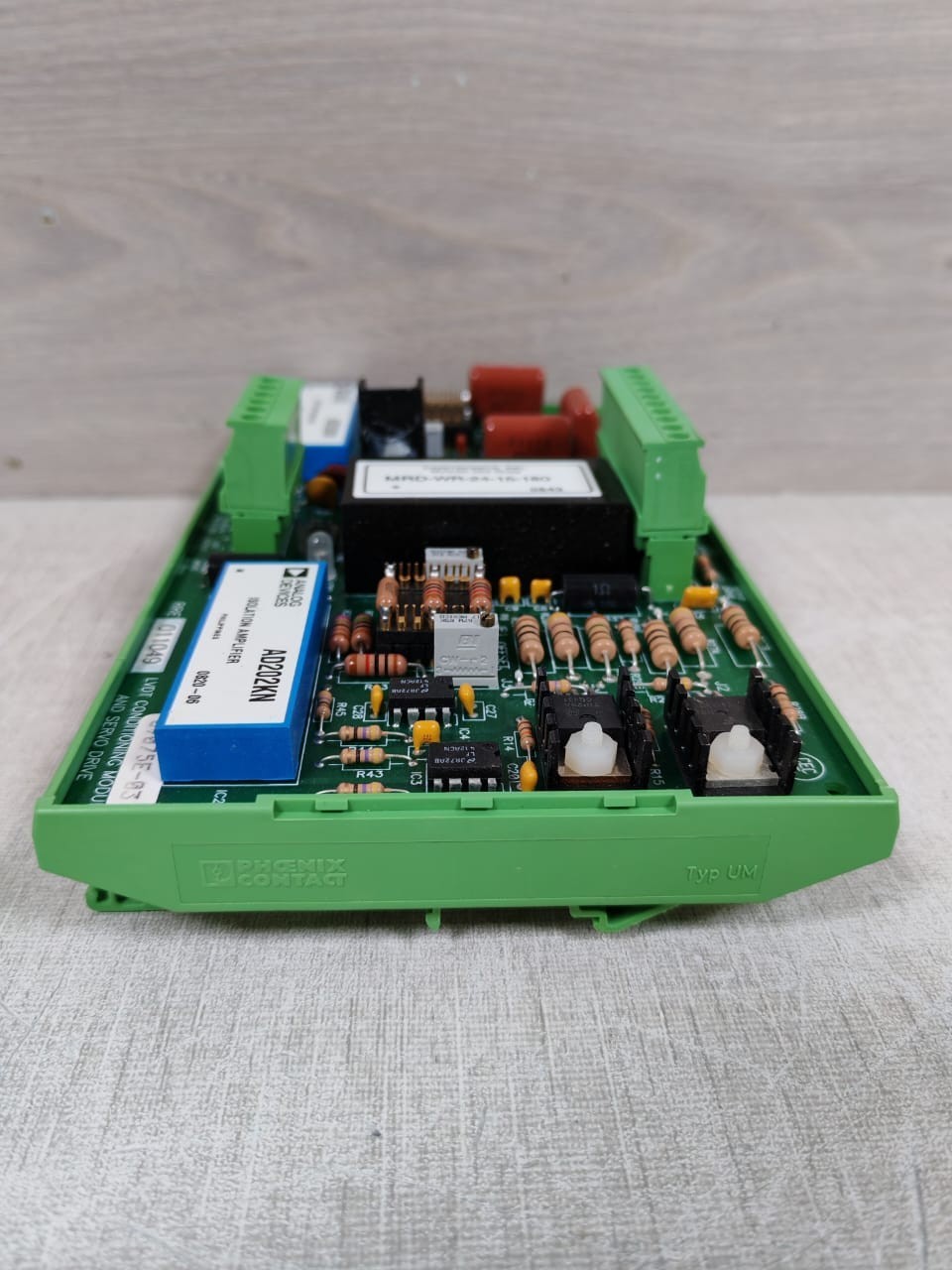 LVDT CONDITIONING RRE011049 RRE011049 09075E-03 LVDT CONDITIONING MODULE AND SERVO DRIVES 8