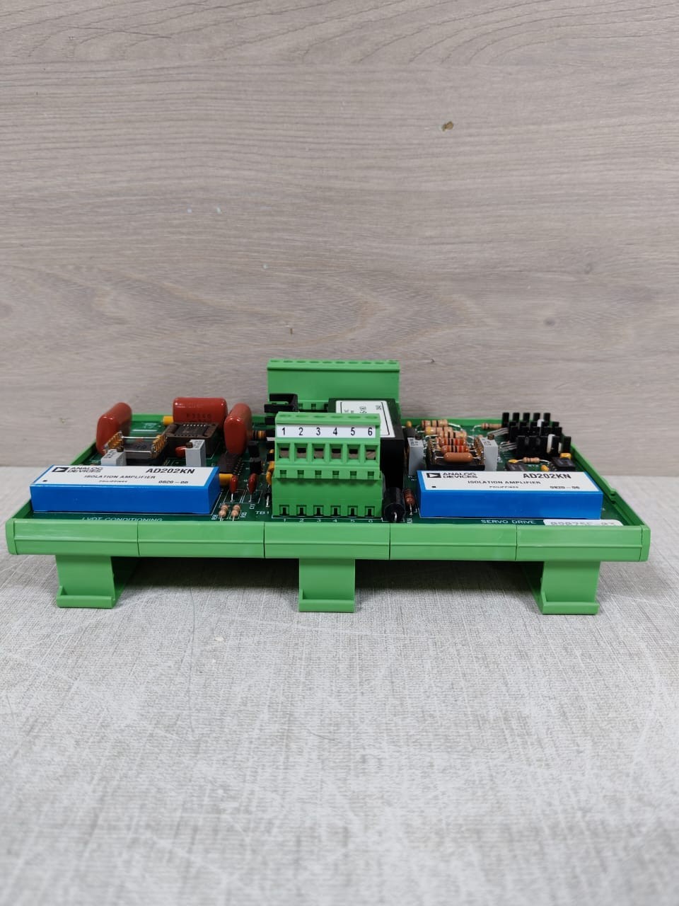 LVDT CONDITIONING RRE011049 RRE011049 09075E-03 LVDT CONDITIONING MODULE AND SERVO DRIVES 9