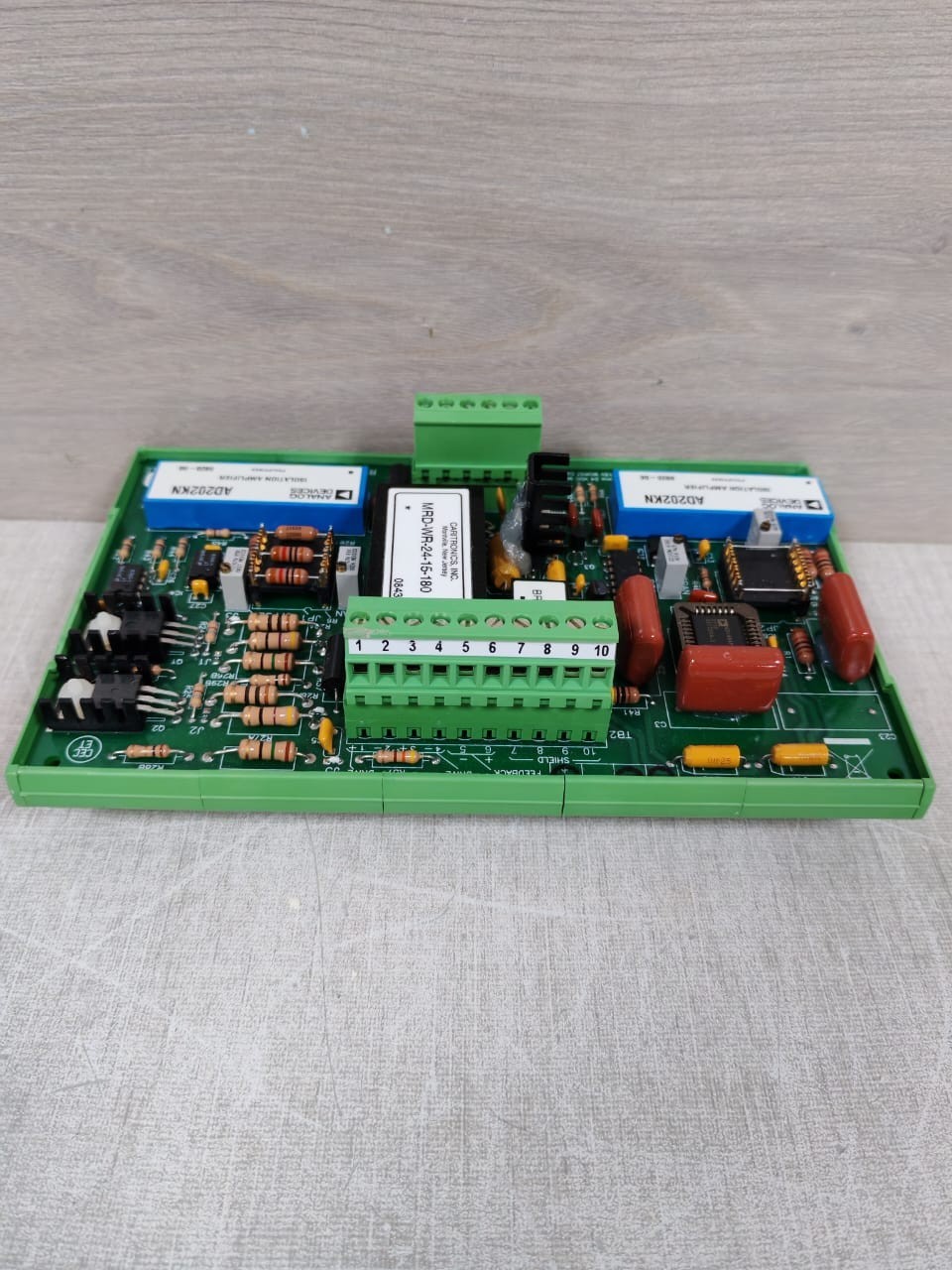 LVDT CONDITIONING RRE011049 RRE011049 09075E-03 LVDT CONDITIONING MODULE AND SERVO DRIVES 10