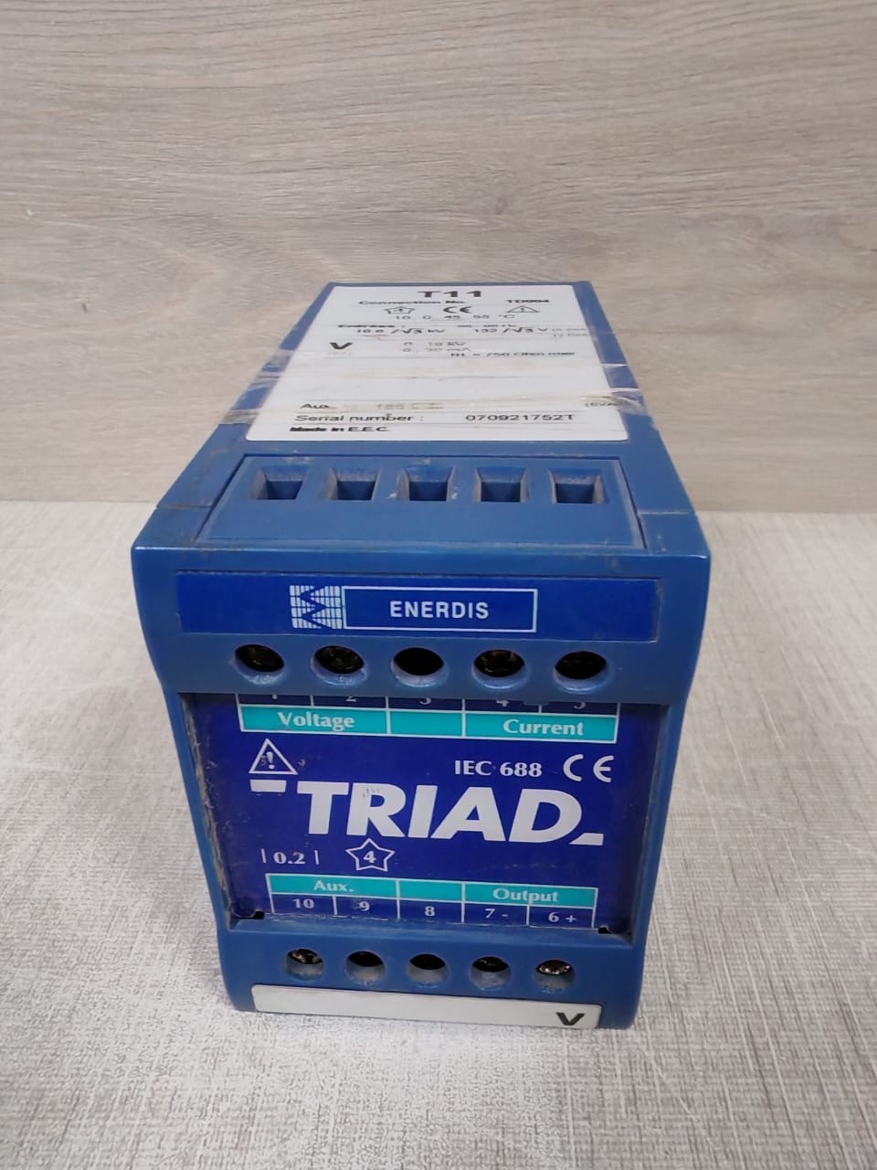 Triad TD004 ENERDIS TRIAD T11 TD004 0...18kV Transducer 3