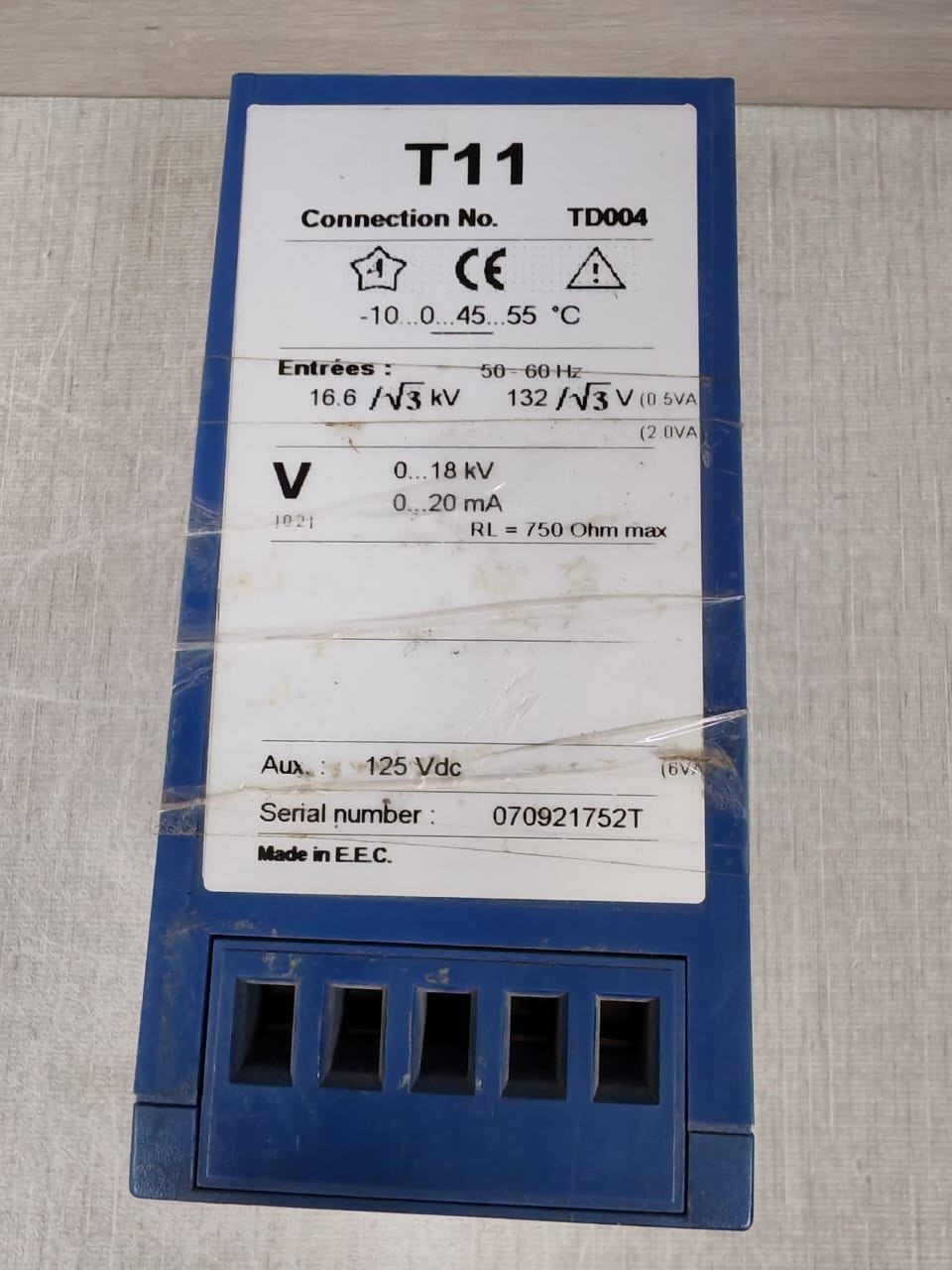 Triad TD004 ENERDIS TRIAD T11 TD004 0...18kV Transducer 7