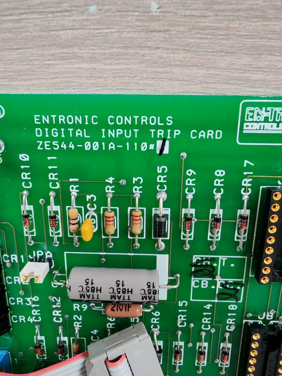 Digital ZE544-001A-110 ENTRONIC CONTROLS DIGITAL INPUT TRIP CARD ZE544-001A-110 #1 3