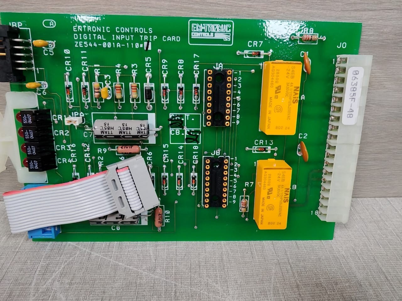 Digital ZE544-001A-110 ENTRONIC CONTROLS DIGITAL INPUT TRIP CARD ZE544-001A-110 #1 4