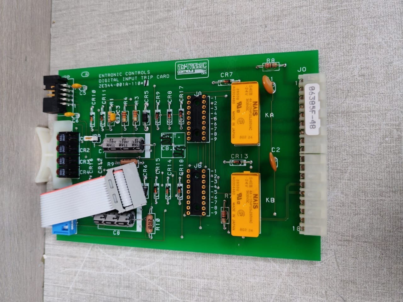 Digital ZE544-001A-110 ENTRONIC CONTROLS DIGITAL INPUT TRIP CARD ZE544-001A-110 #1 7