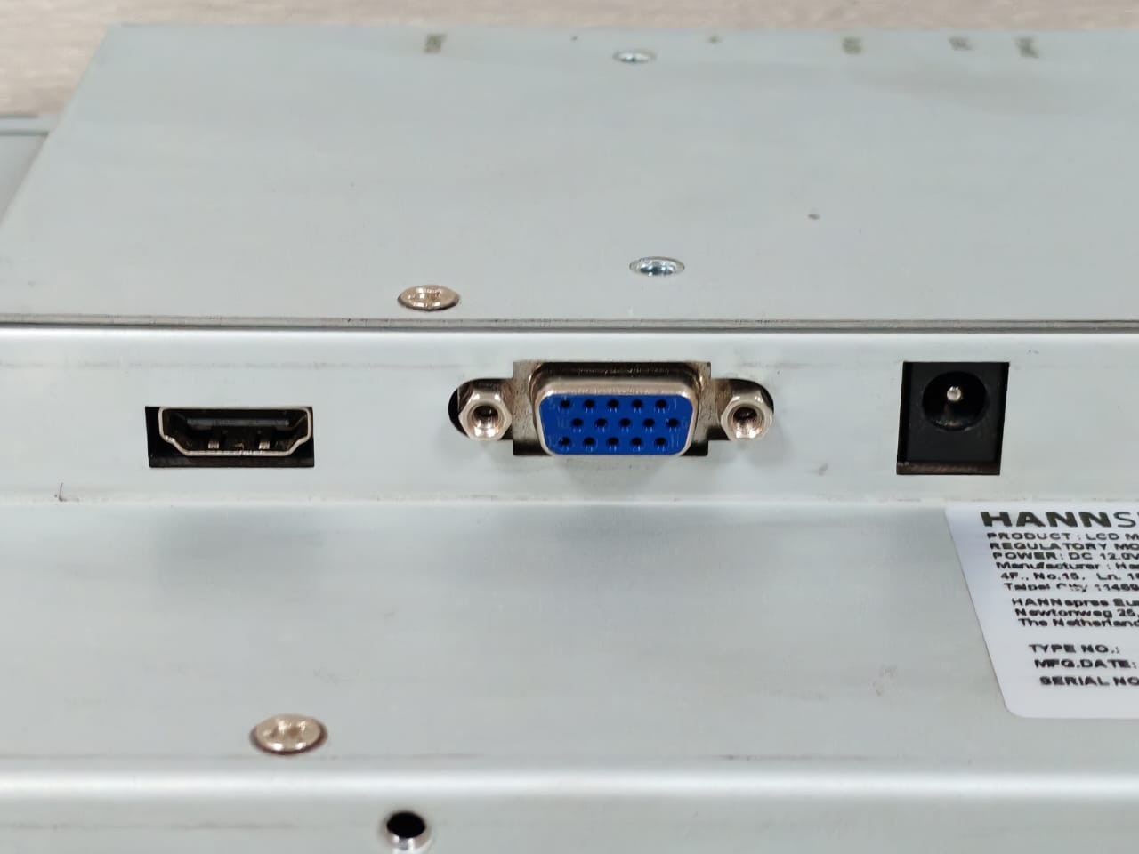 HANNSPREE HO105HTB HANNspree HO105HTB /HSG1388 LCD MONITOR (HDMI) 6