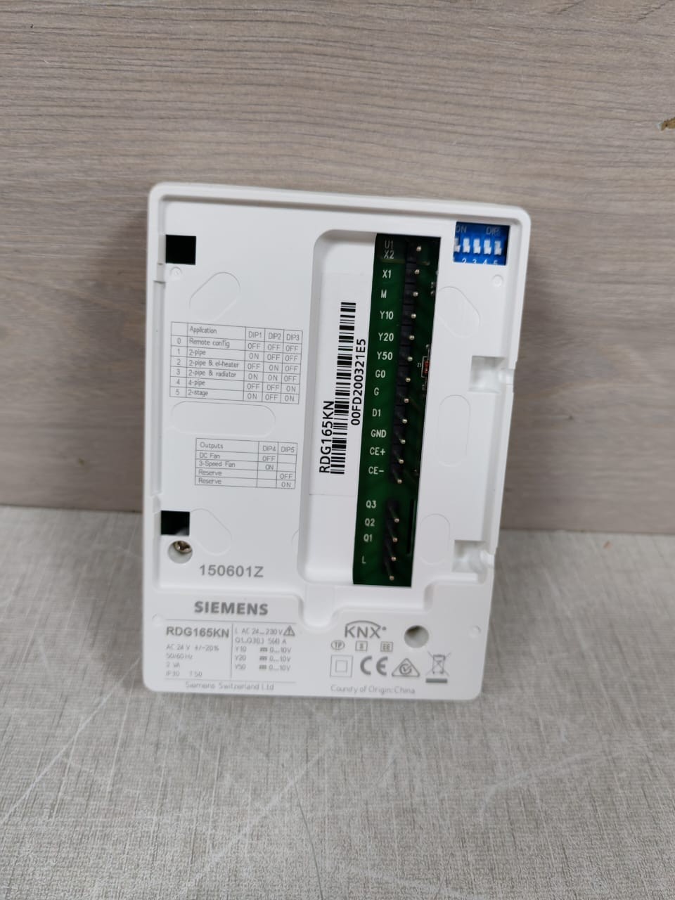 Siemens RDG165KN SIEMENS RDG165KN ROOM THERMOSTAT 8