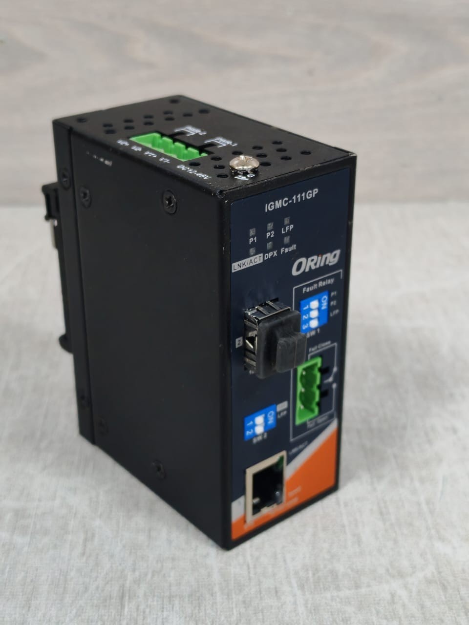 Media Converter IGMC-111GP ORING IGMC-111GP MEDIA CONVERTER 12-48VDC 5