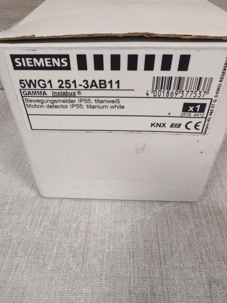 Siemens SIEMENS 5WG1 251-3AB11 SIEMENS 5WG1 251-3AB11 MOTION DETECTOR 10