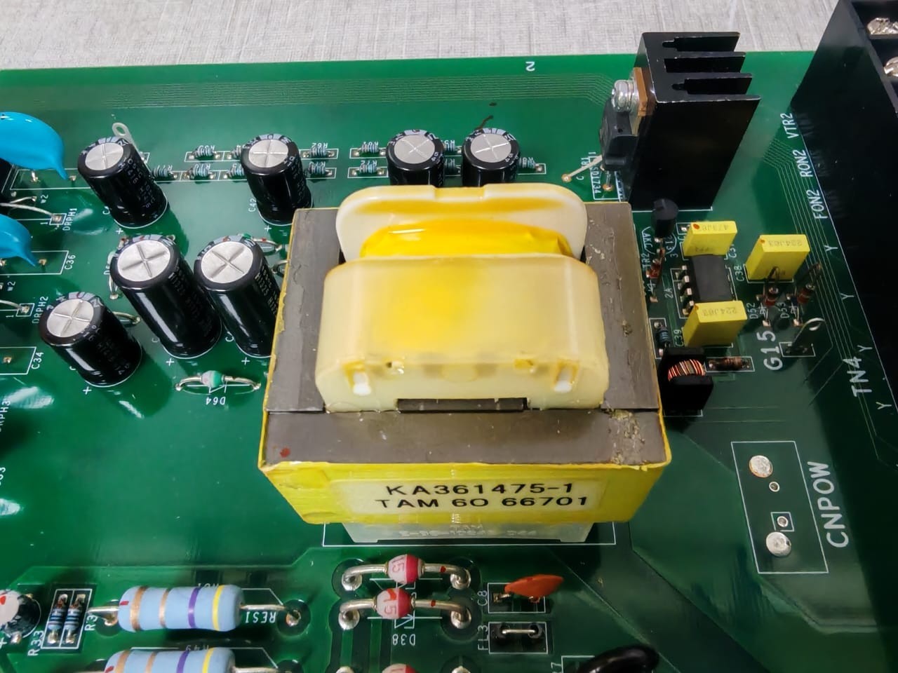 UNKNOWN YS2007 7114604C RLYHE PCB Board YS2007 6
