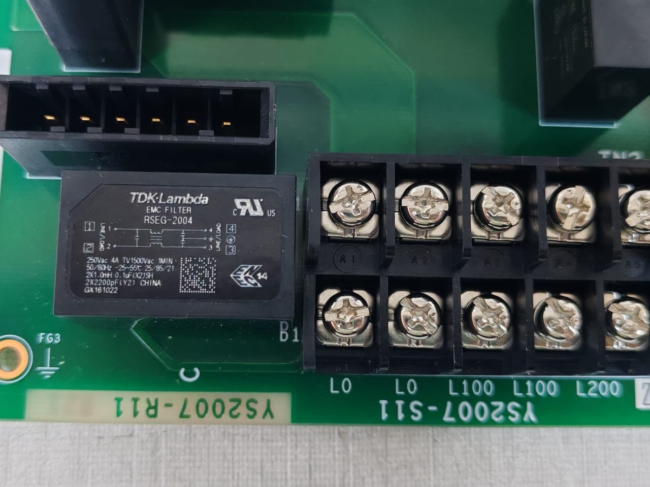 UNKNOWN YS2007 7114604C RLYHE PCB Board YS2007 7