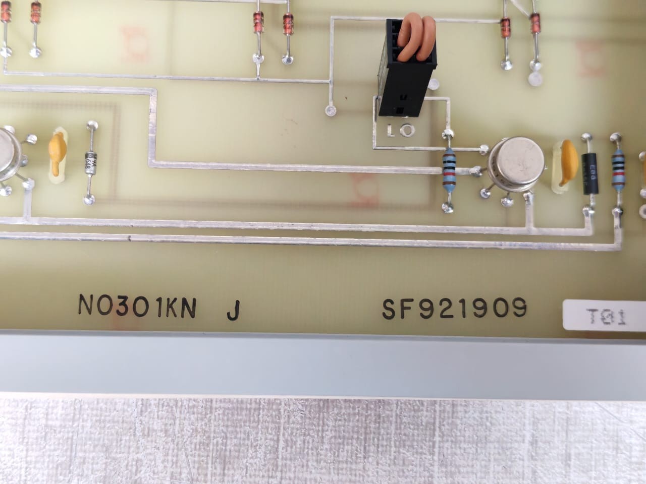 Foxboro N0301KN FOXBORO SIG SEL N0301KN J 2AX+SSL ST A SIGNAL SELECTOR MODULE 8