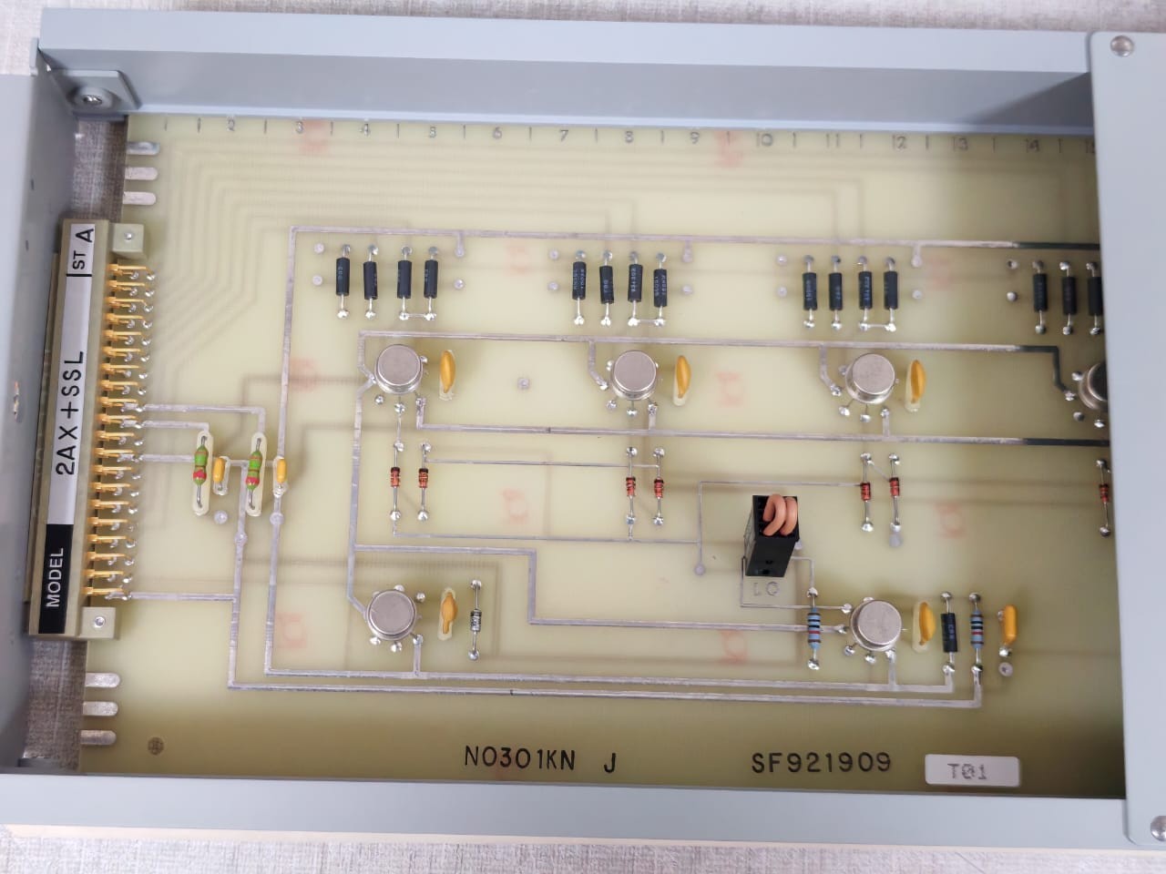 Foxboro N0301KN FOXBORO SIG SEL N0301KN J 2AX+SSL ST A SIGNAL SELECTOR MODULE 9