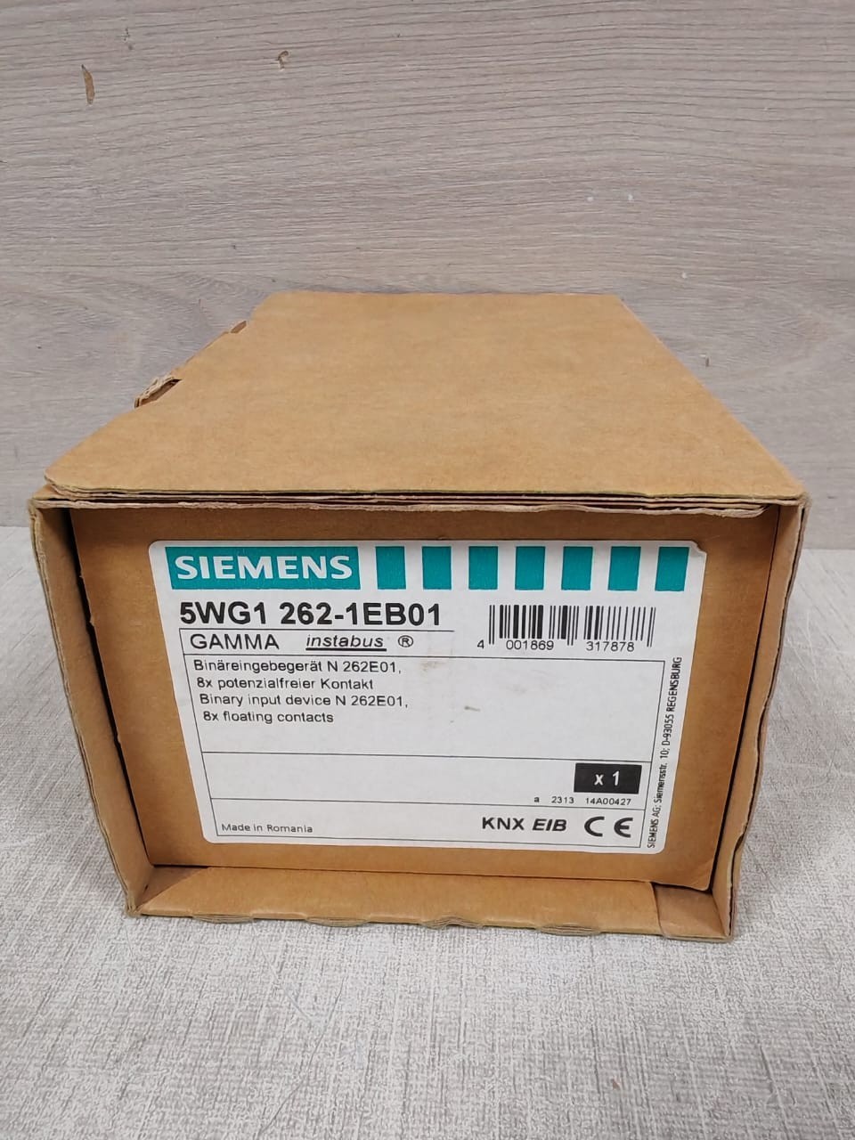 Siemens SIEMENS 5WG1 262-1EB01 GAMMA INSTABUS SIEMENS 5WG1 262-1EB01 GAMMA INSTABUS 9