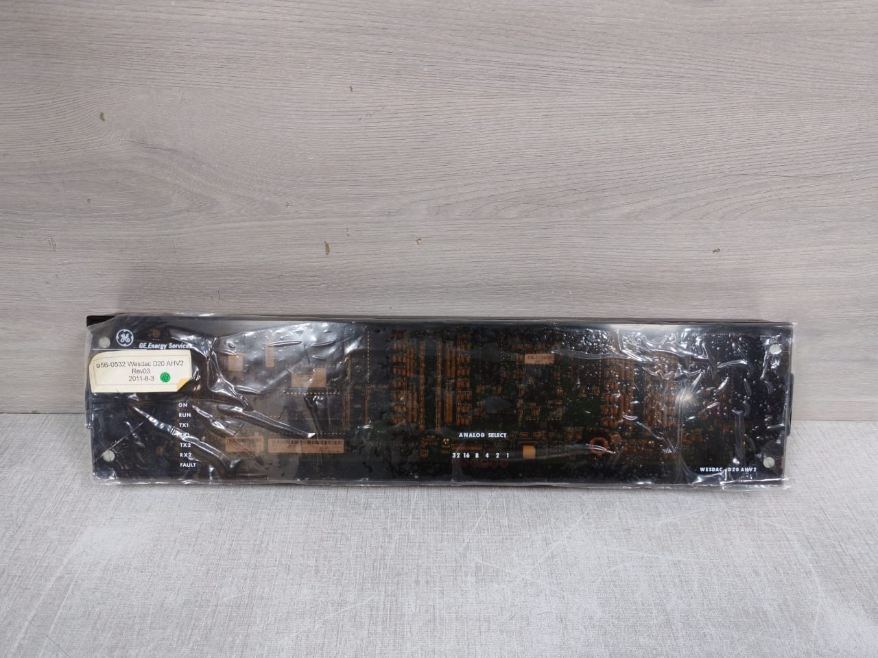 GE WESDAC D20 AHV2 GE Energy Services 956-0532 Wesdac D20 AHV2 REV.03 Logic Panel 2