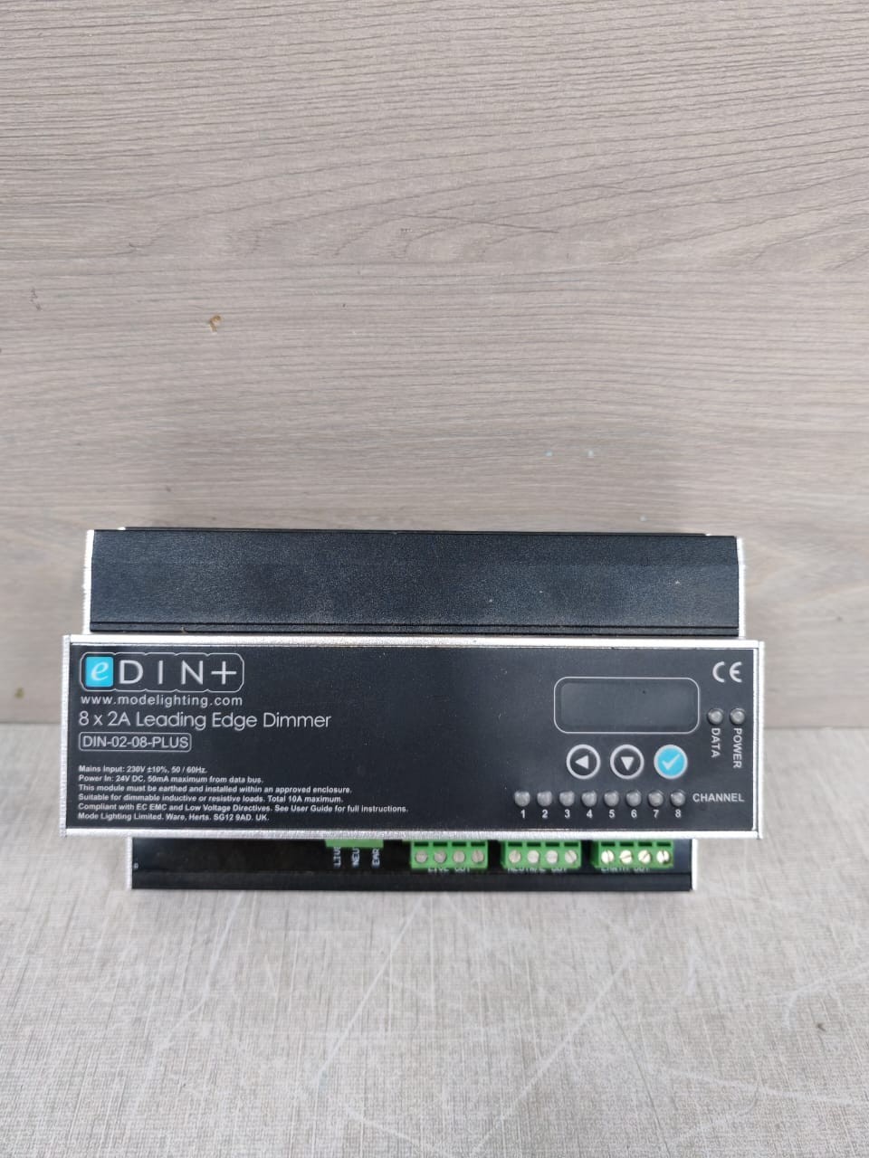eDIN DIN-02-08 EDIN DIN-02-08 8X2A DIMMER MODULE 2