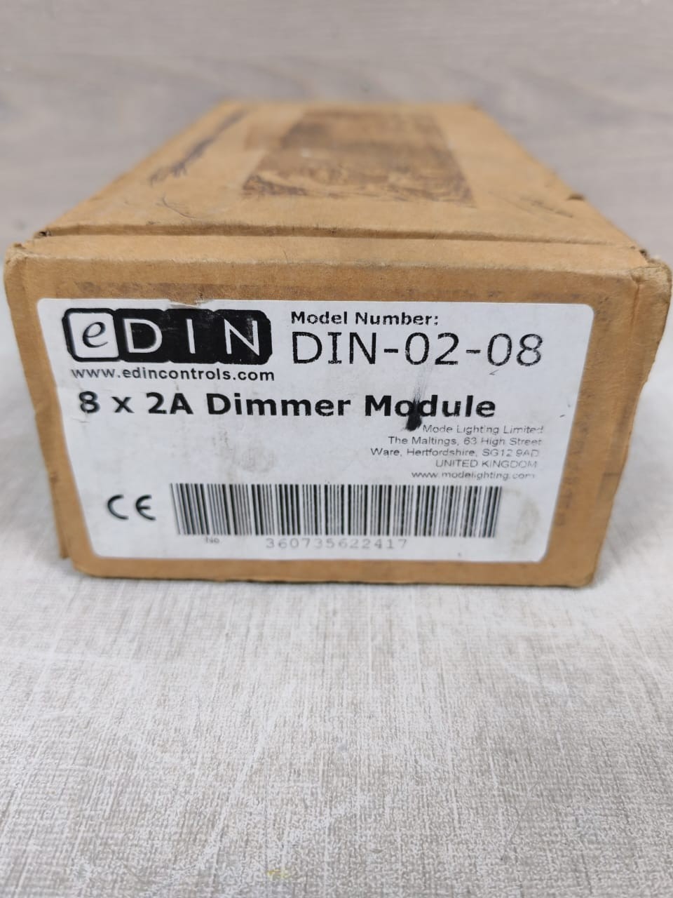 eDIN DIN-02-08 EDIN DIN-02-08 8X2A DIMMER MODULE 9