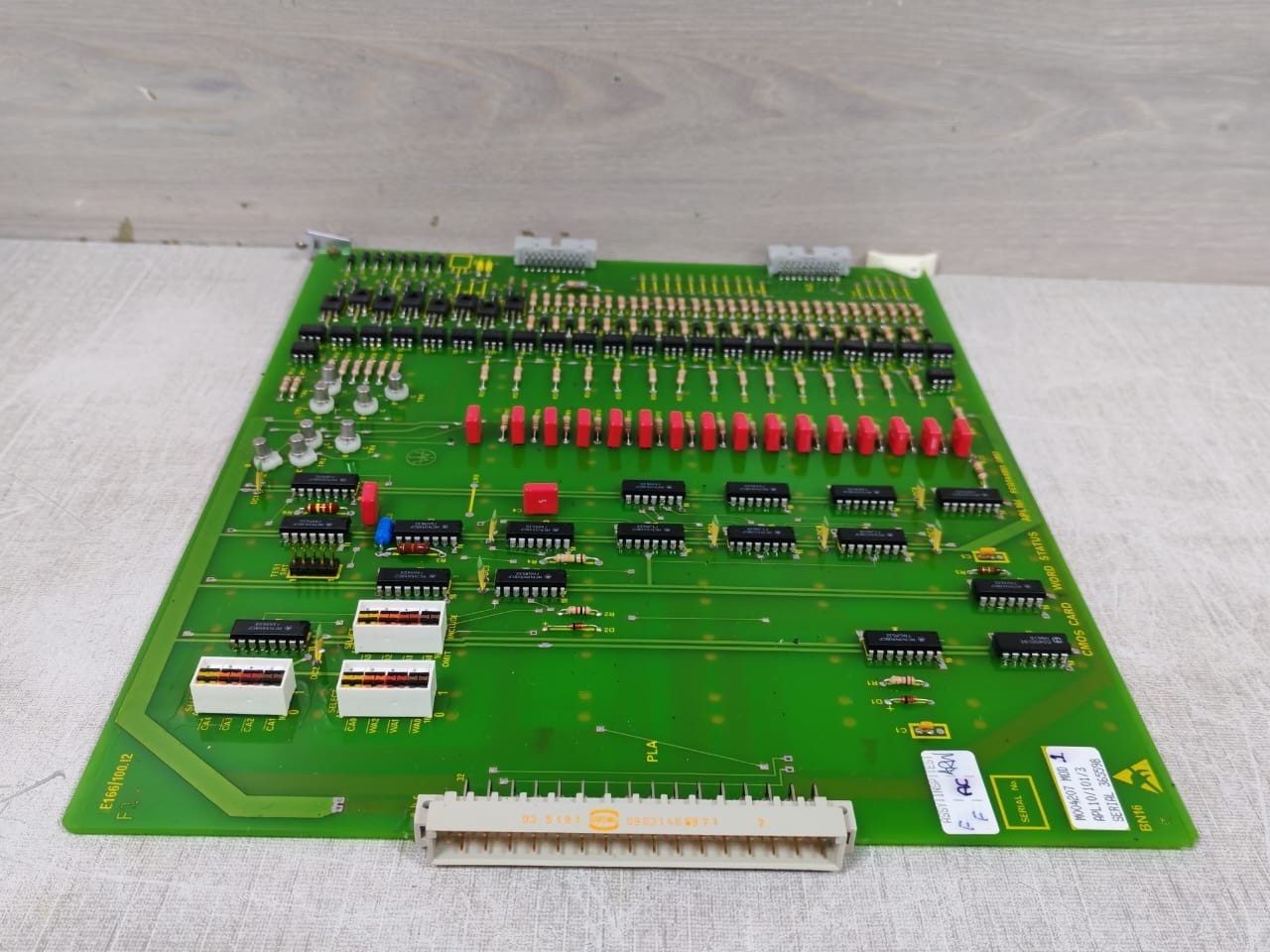 Unbranded E166/100.12 APL10/101/3 CMOS CARD WORD STATUS E166/100.12 7