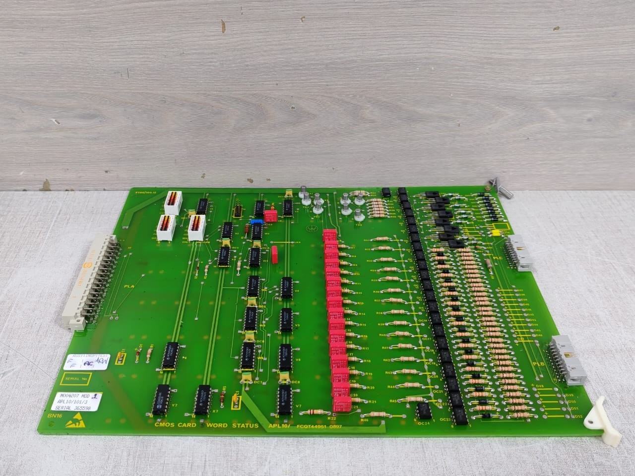 Unbranded E166/100.12 APL10/101/3 CMOS CARD WORD STATUS E166/100.12 9
