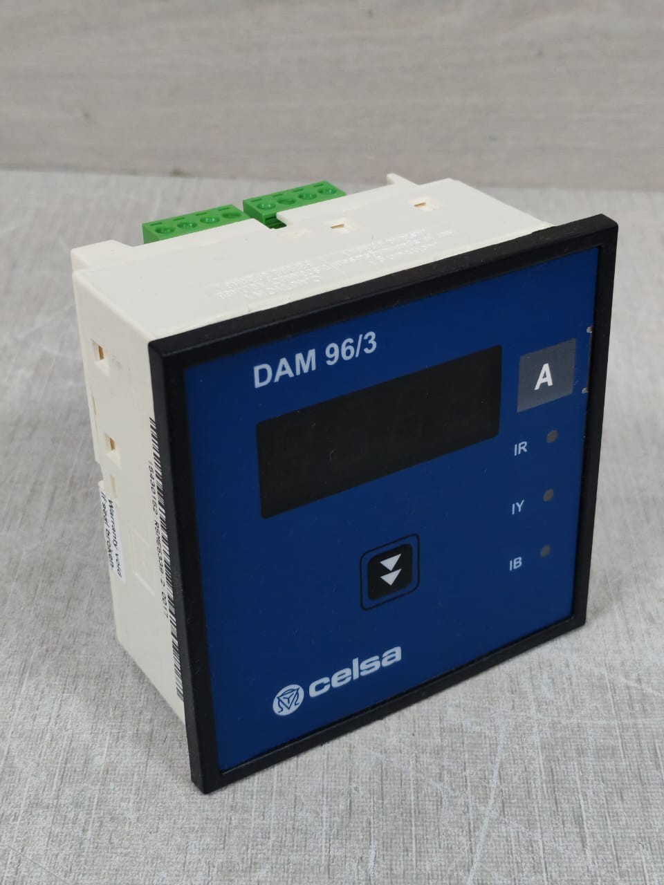 CELSA DAM 96/3 CELSA DAM 96/3 AC AMMETER 48VDC 5