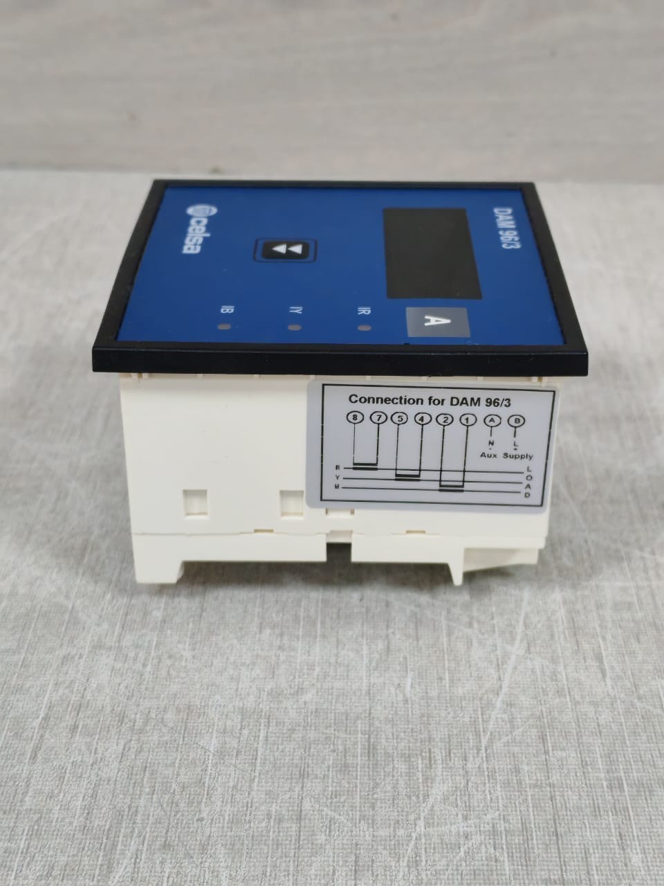 CELSA DAM 96/3 CELSA DAM 96/3 AC AMMETER 48VDC 9