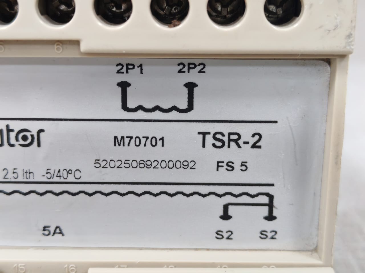 CIRCUTOR TSR-2 M70701 CIRCUTOR TSR-2 M70701 CURRENT SUMMING TRANSFORMER 2