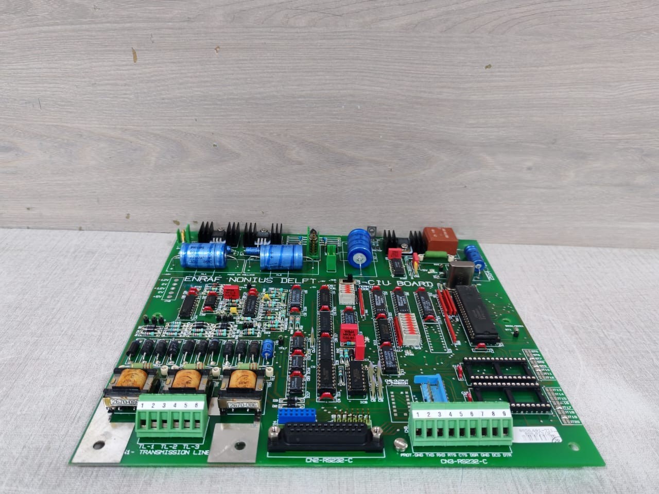 Enraf 2554.783-A0 Enraf Nonius Delft 858-CIU Board 2554.783-A0 7