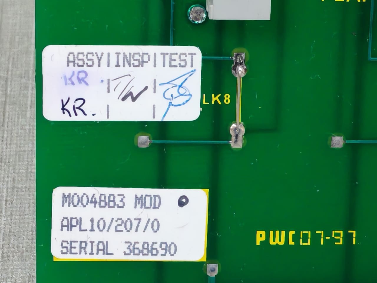 Westinghouse AE166/207.I1 WestingHouse APL10/207/0 Status Multiplexer Board AE166/207.I1 2