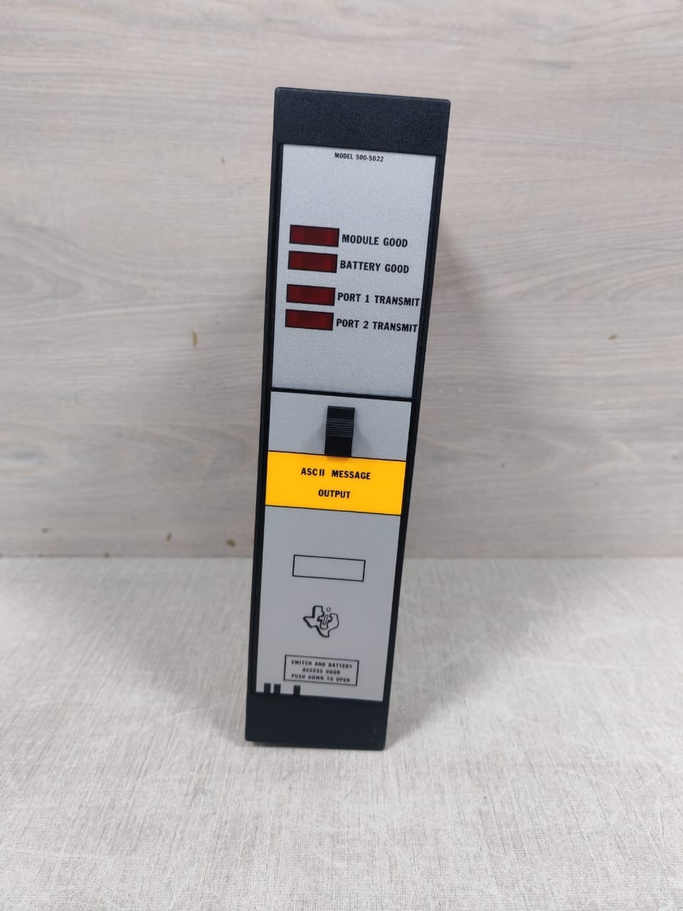 Texas Instruments 500-5022 TEXAS INSTRUMENTS MODEL 500-5022 ASCII MESSAGE OUTPUT 2