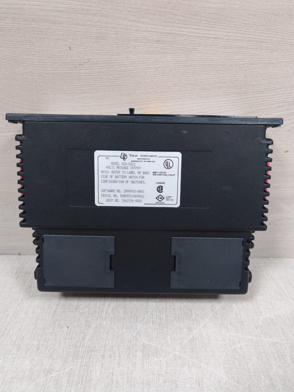 Texas Instruments 500-5022 TEXAS INSTRUMENTS MODEL 500-5022 ASCII MESSAGE OUTPUT 4