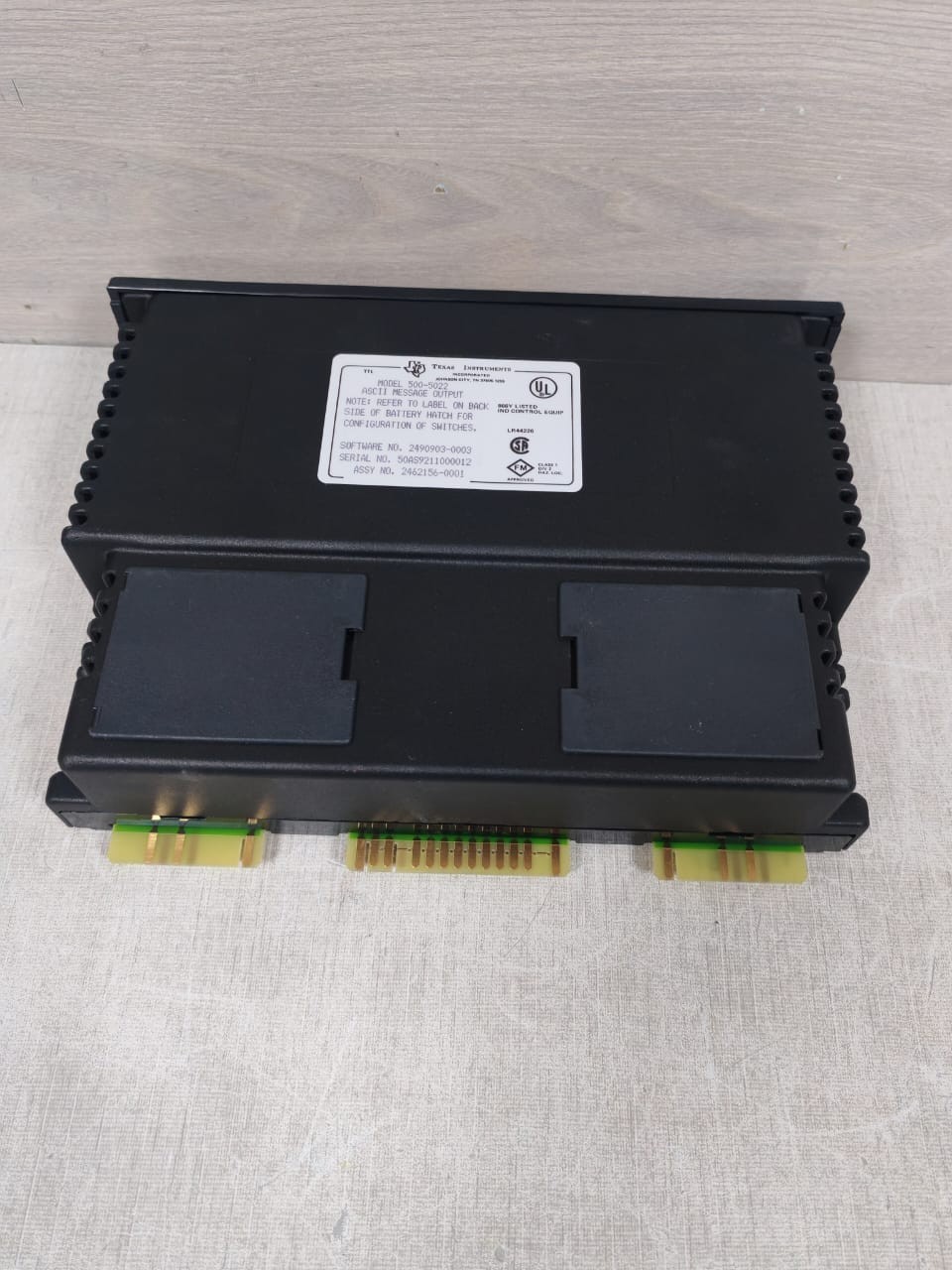Texas Instruments 500-5022 TEXAS INSTRUMENTS MODEL 500-5022 ASCII MESSAGE OUTPUT 8
