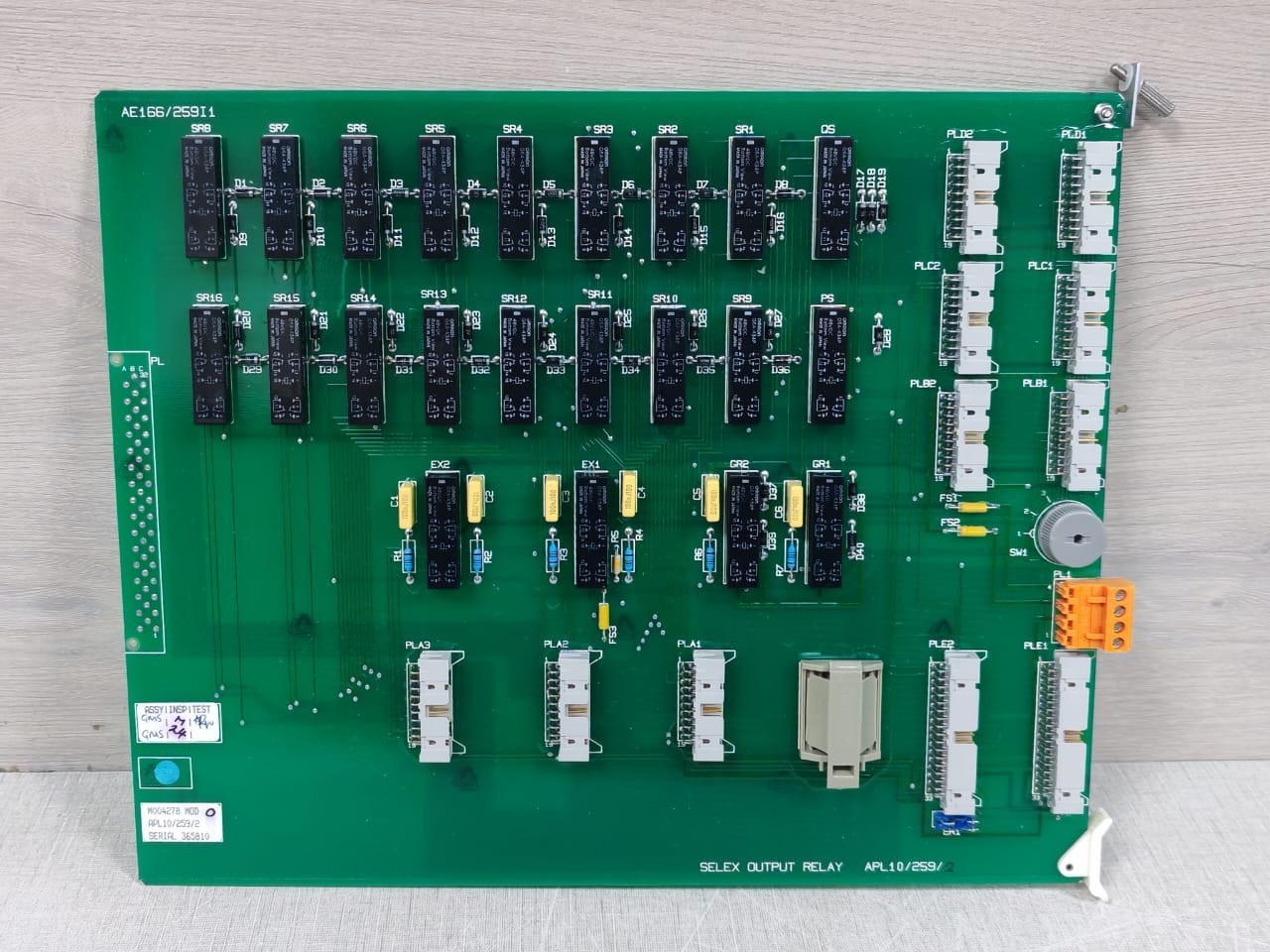 WestingHouse APL10/259/2 Selex Output Relay AE166/259I1