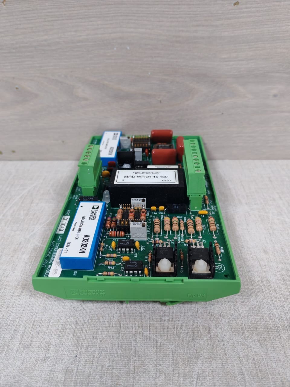 LVDT CONDITIONING 09075E-05 RRE011049 09075E-05 LVDT CONDITIONING MODULE AND SERVO DRIVE 5