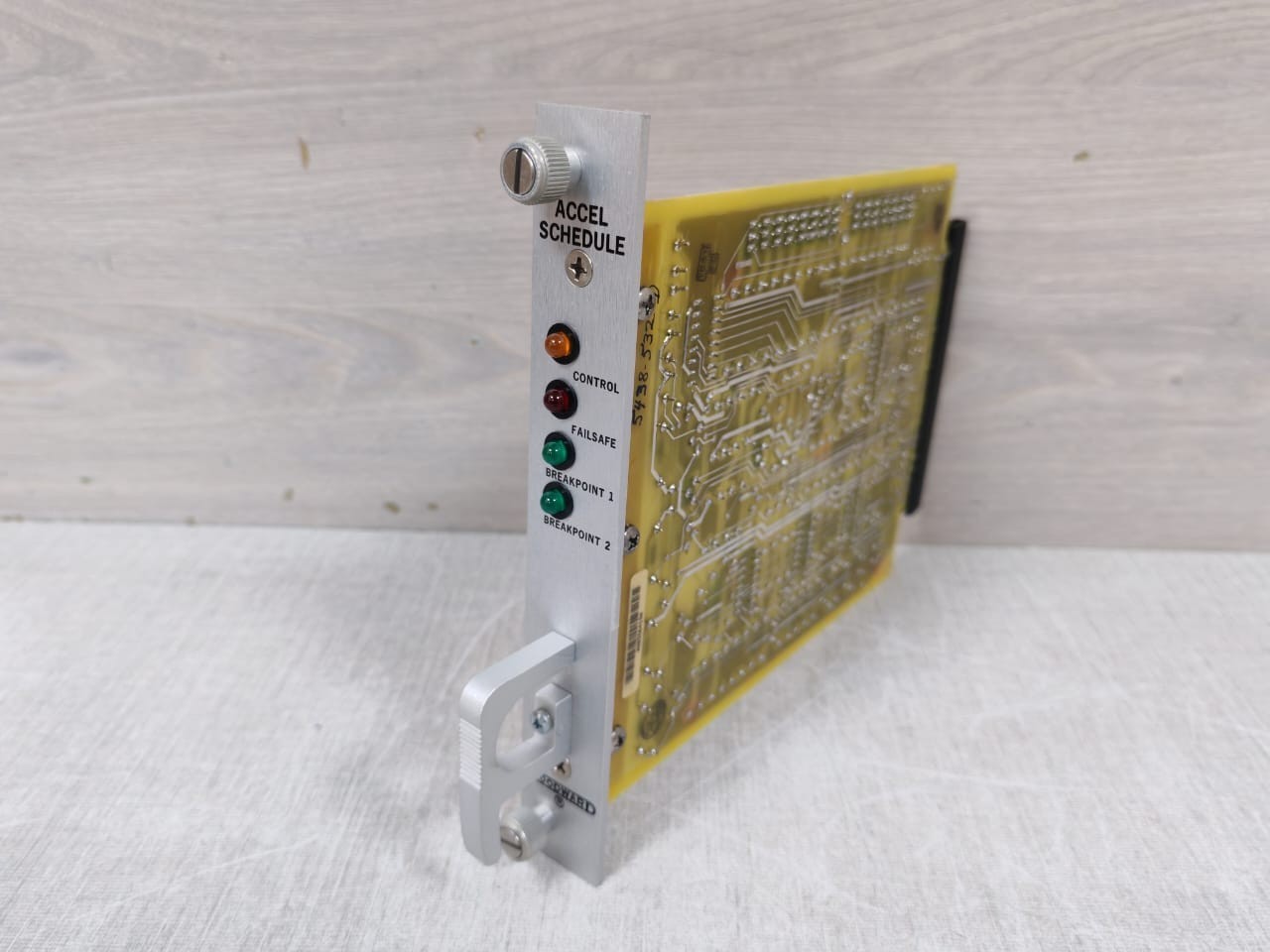 Woodward 5438-532 D Woodward 5438-532 D Accel Schedule Module 9