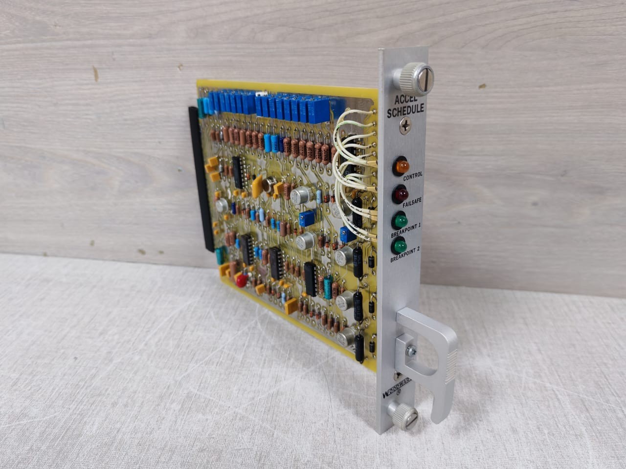 Woodward 5438-532 D Woodward 5438-532 D Accel Schedule Module 10