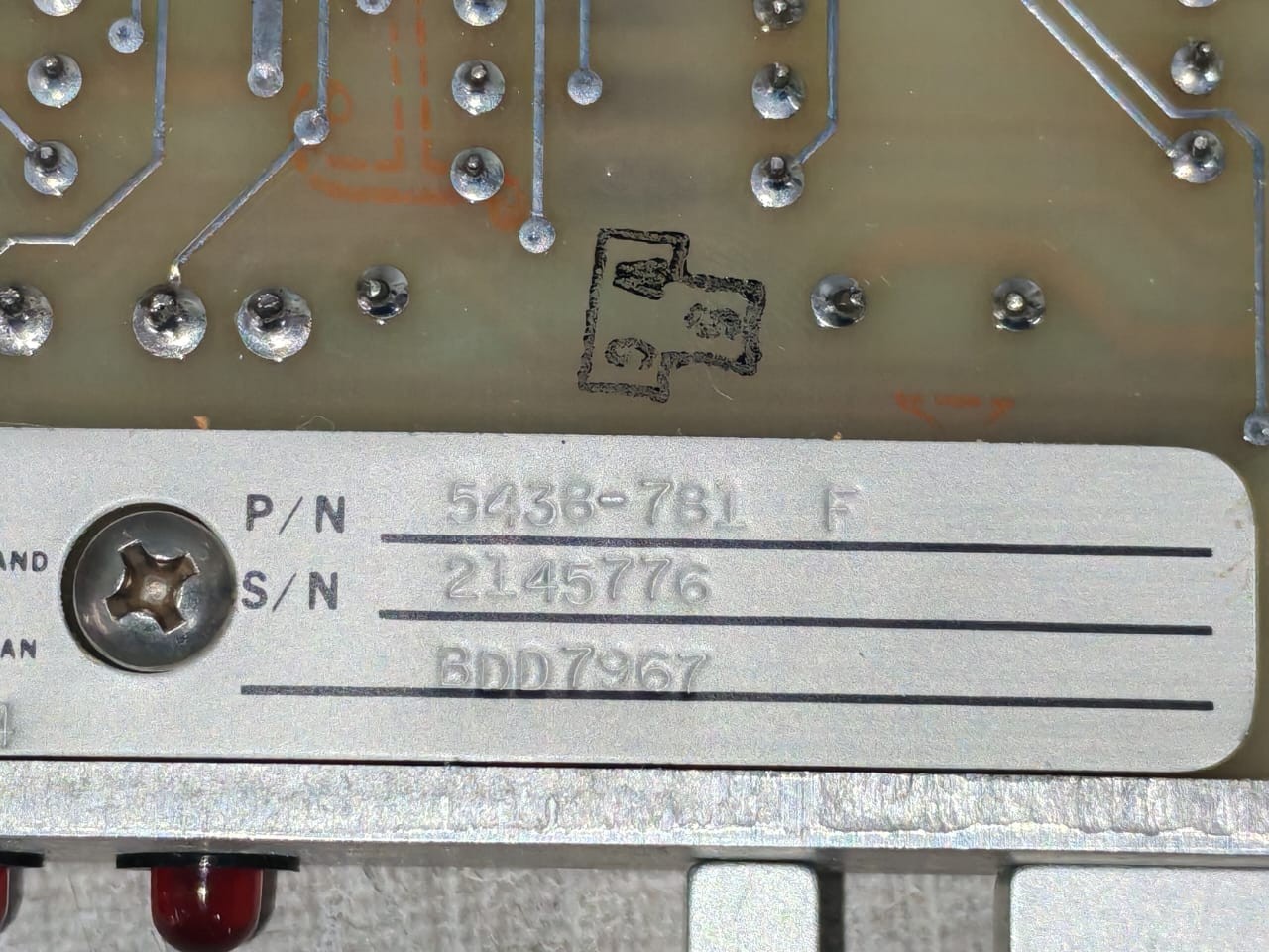 Woodward 5438-781 F Woodward 5438-781 F Speed Channel Module 4