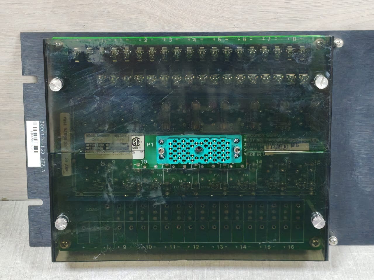 TRICONEX 7400058-150 TRICONEX 2651-5 DO External Terminator Board 7400058-150 Rev.CO 2