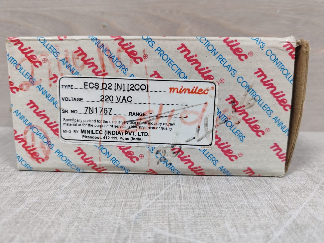 MIMILEC FCS D2 MIMILEC FCS D2 UNDER AND OVER FREQUENCY RELAY (SINGLE PHASE) 8