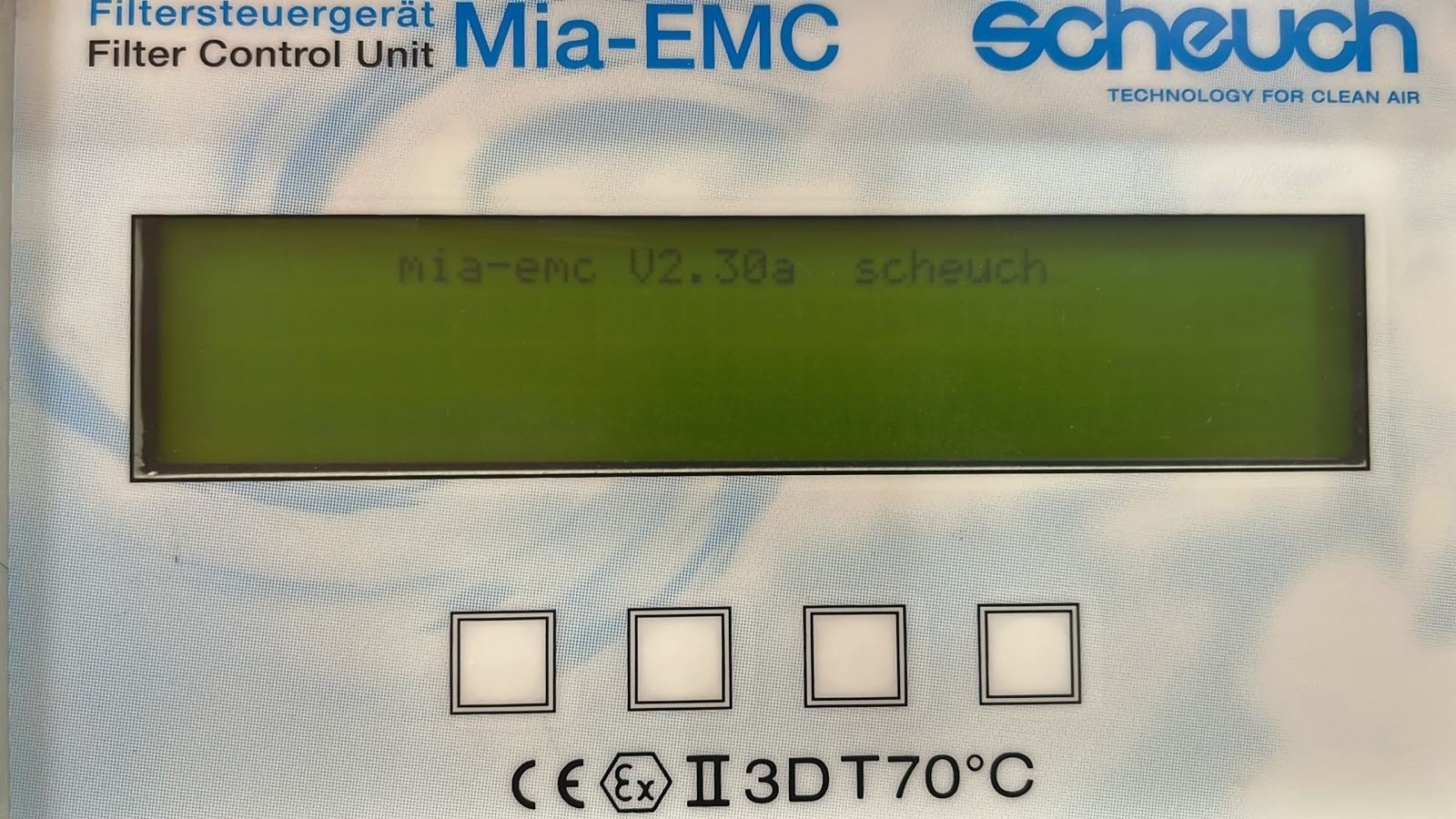 SCHEUCH MIA-EMC 0042835 SCHEUCH MIA-EMC 0042835 FILTER CONTROL UNIT 2