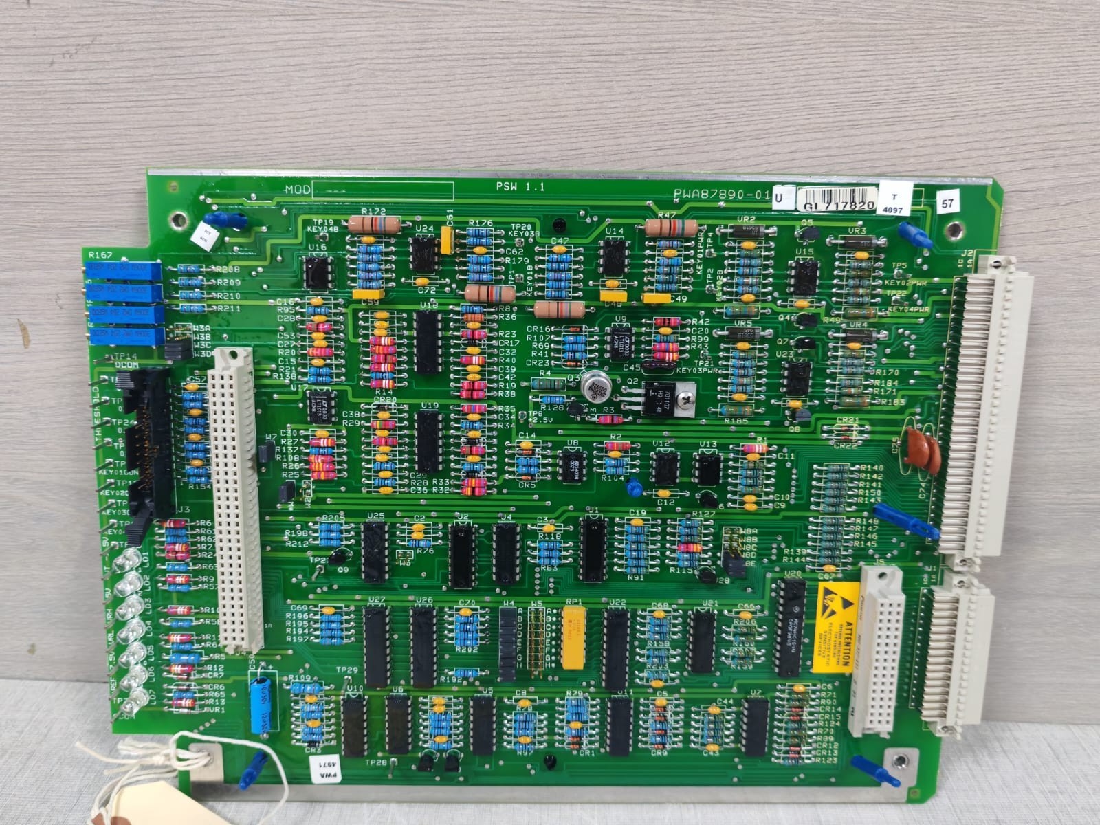 BENTLY NEVADA PWA87890-01U BENTLY NEVADA PWA87890-01U BOARD 4