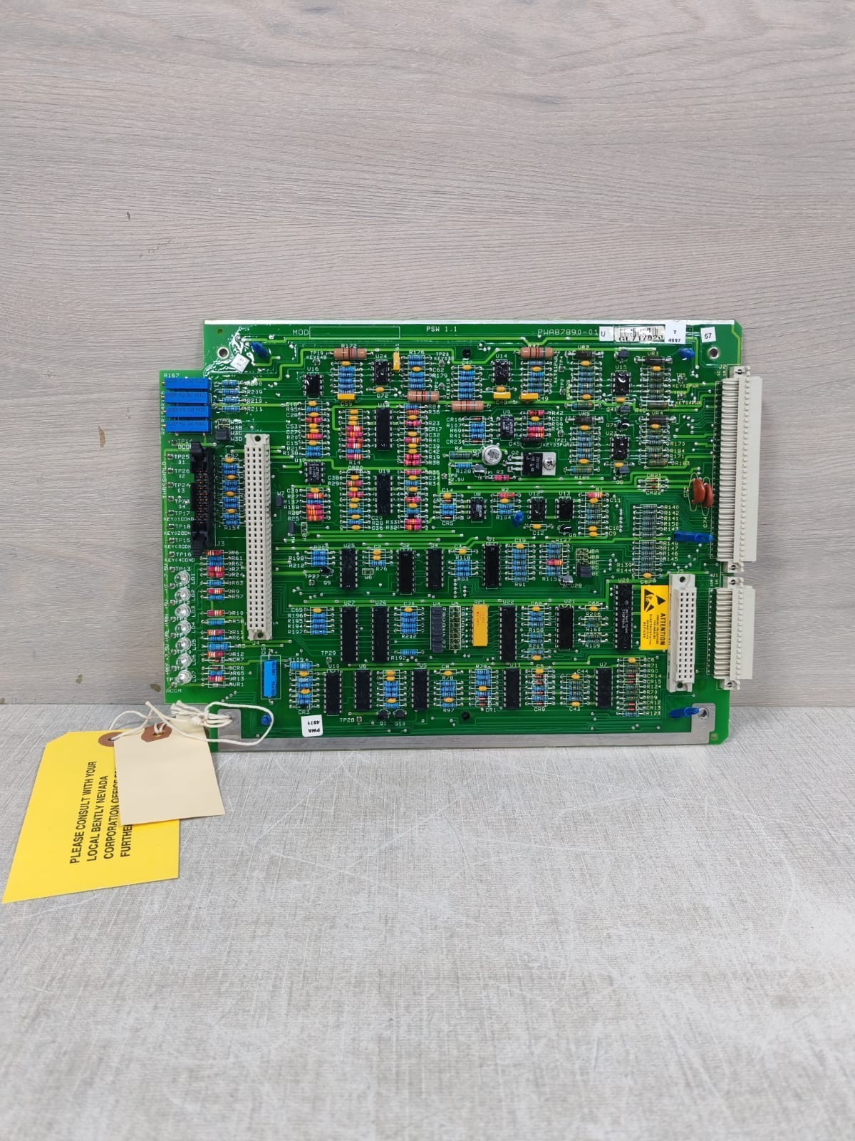 BENTLY NEVADA PWA87890-01U BOARD